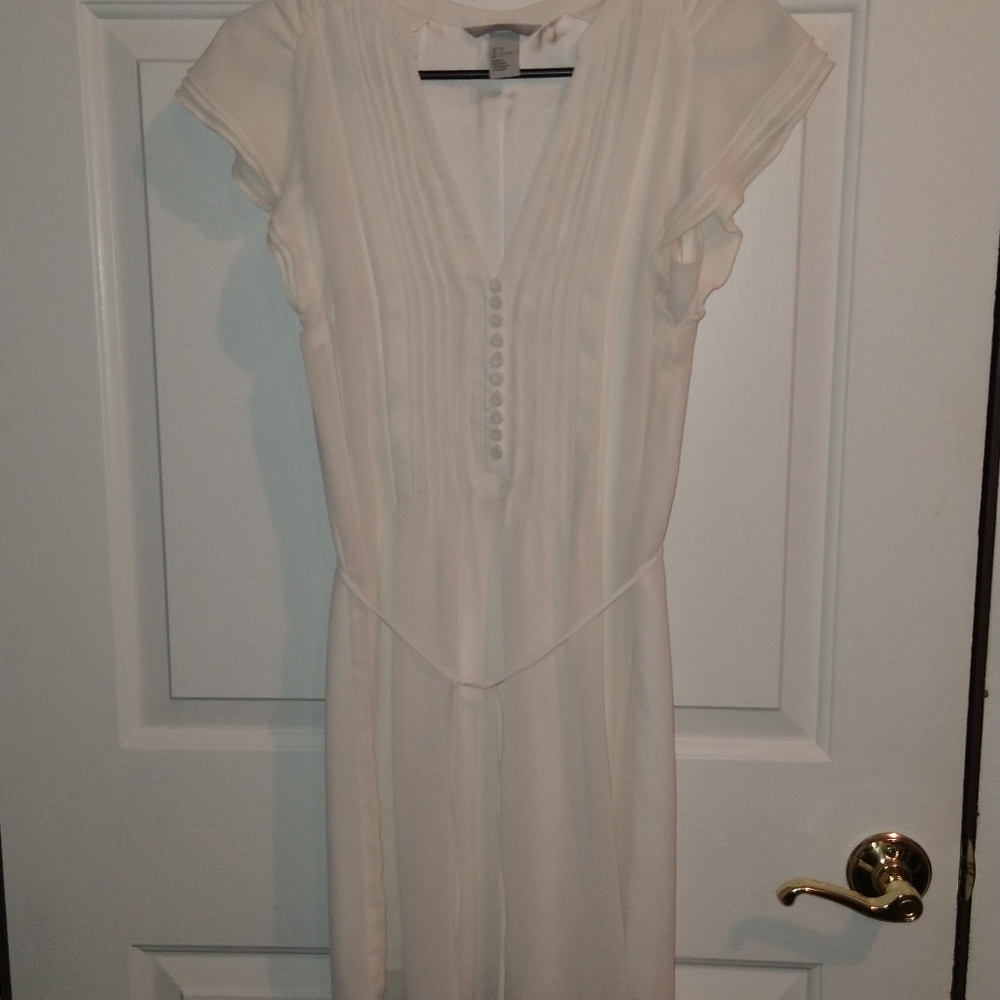 H&M white dress